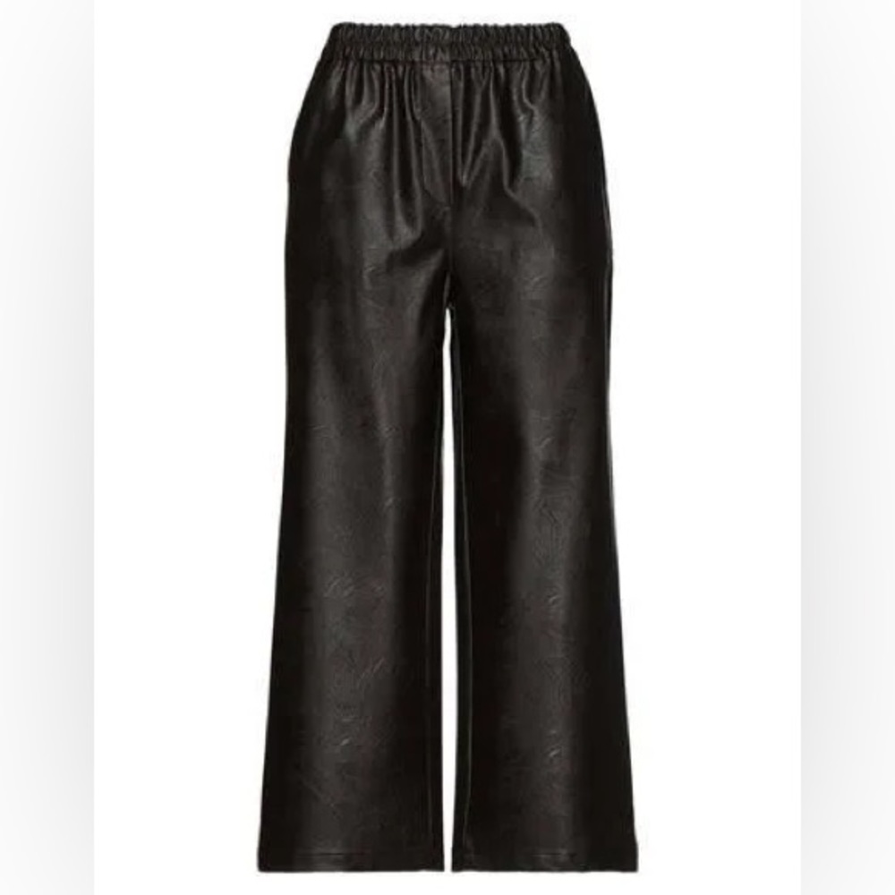 Brand New with Tags KAOS super soft faux leather pants with elastic waistband